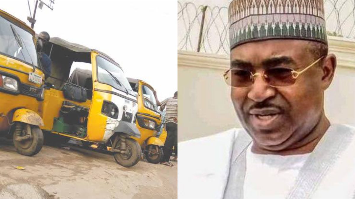 Tricycle and Buba Marwa