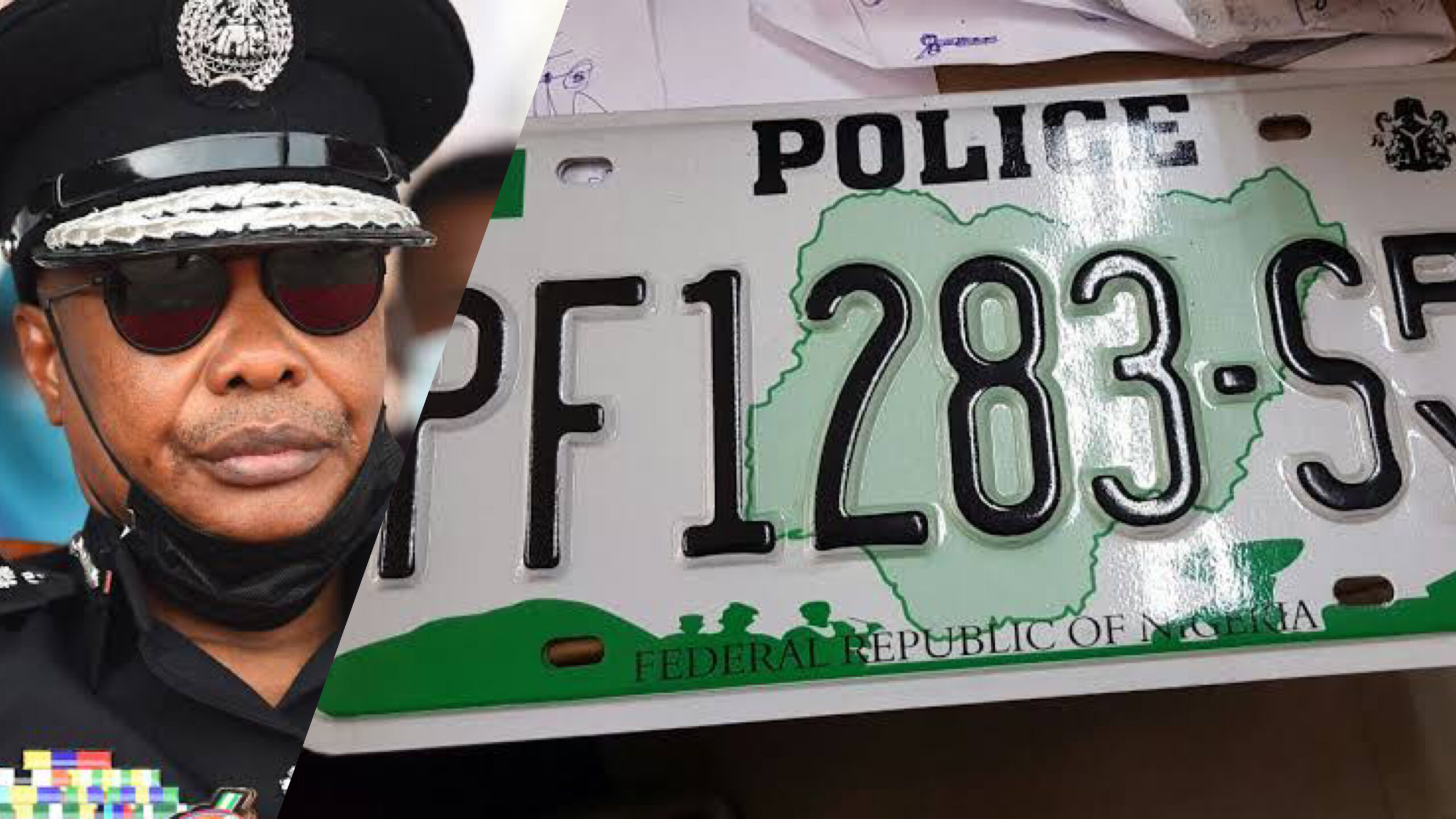 IG/Spy number plate
