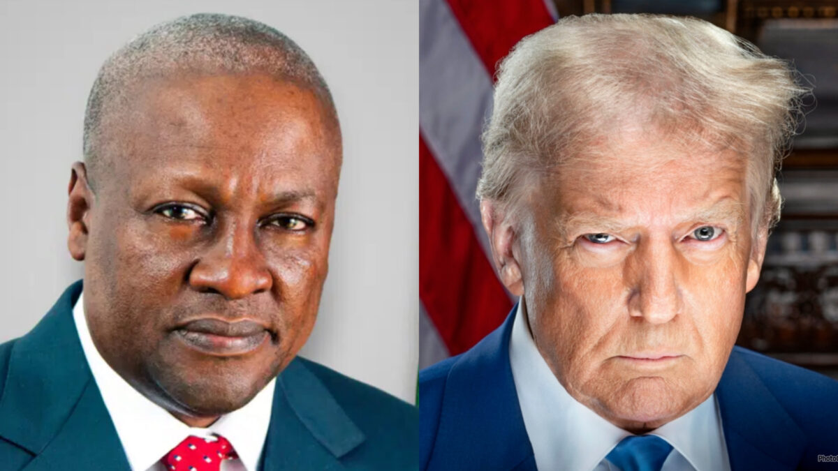 Mahama and Trump