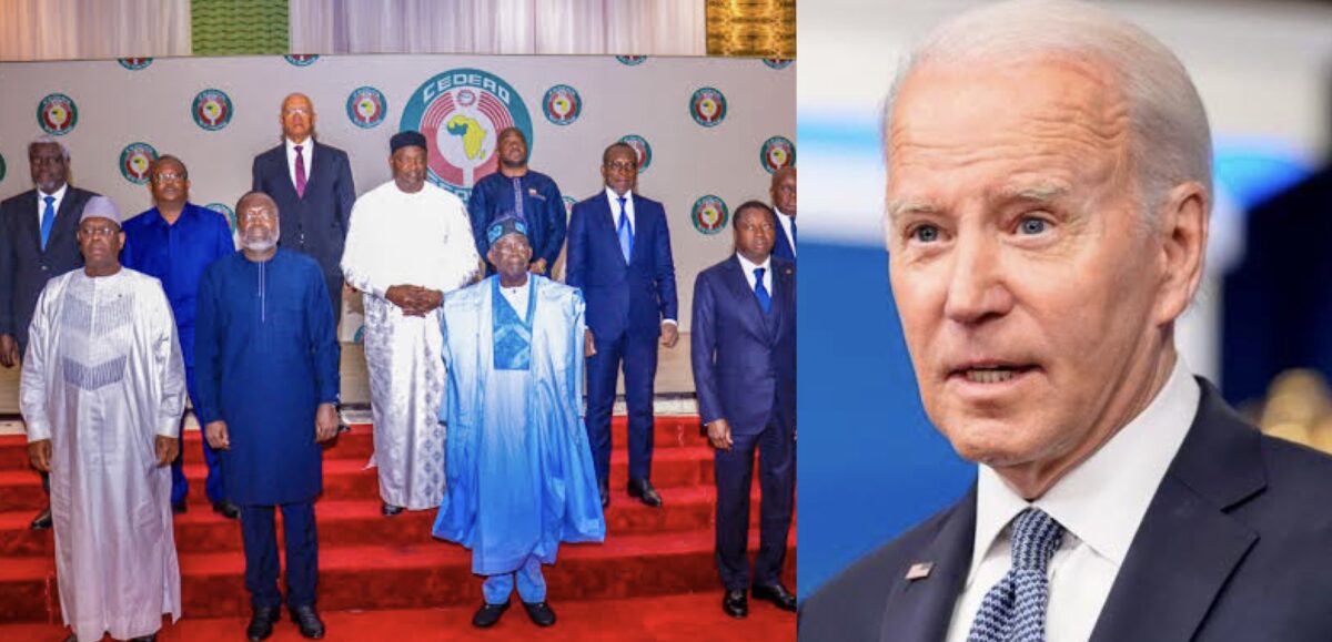 ECOWAS LEADERS AND BIDEN