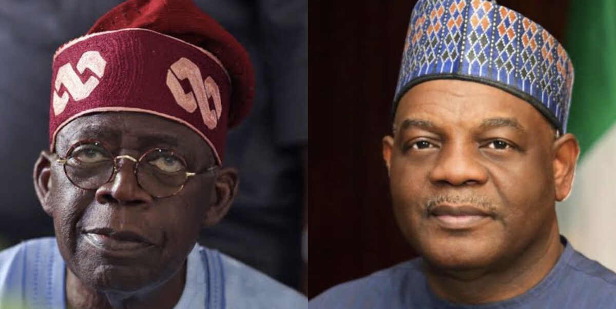 President Bola Tinubu and TETFUND executive secretary Sonny Echono