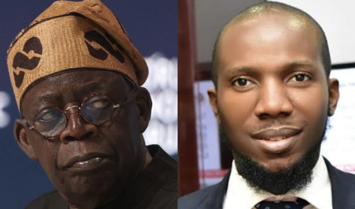 Inibehe Effiong and Bola Tinubu