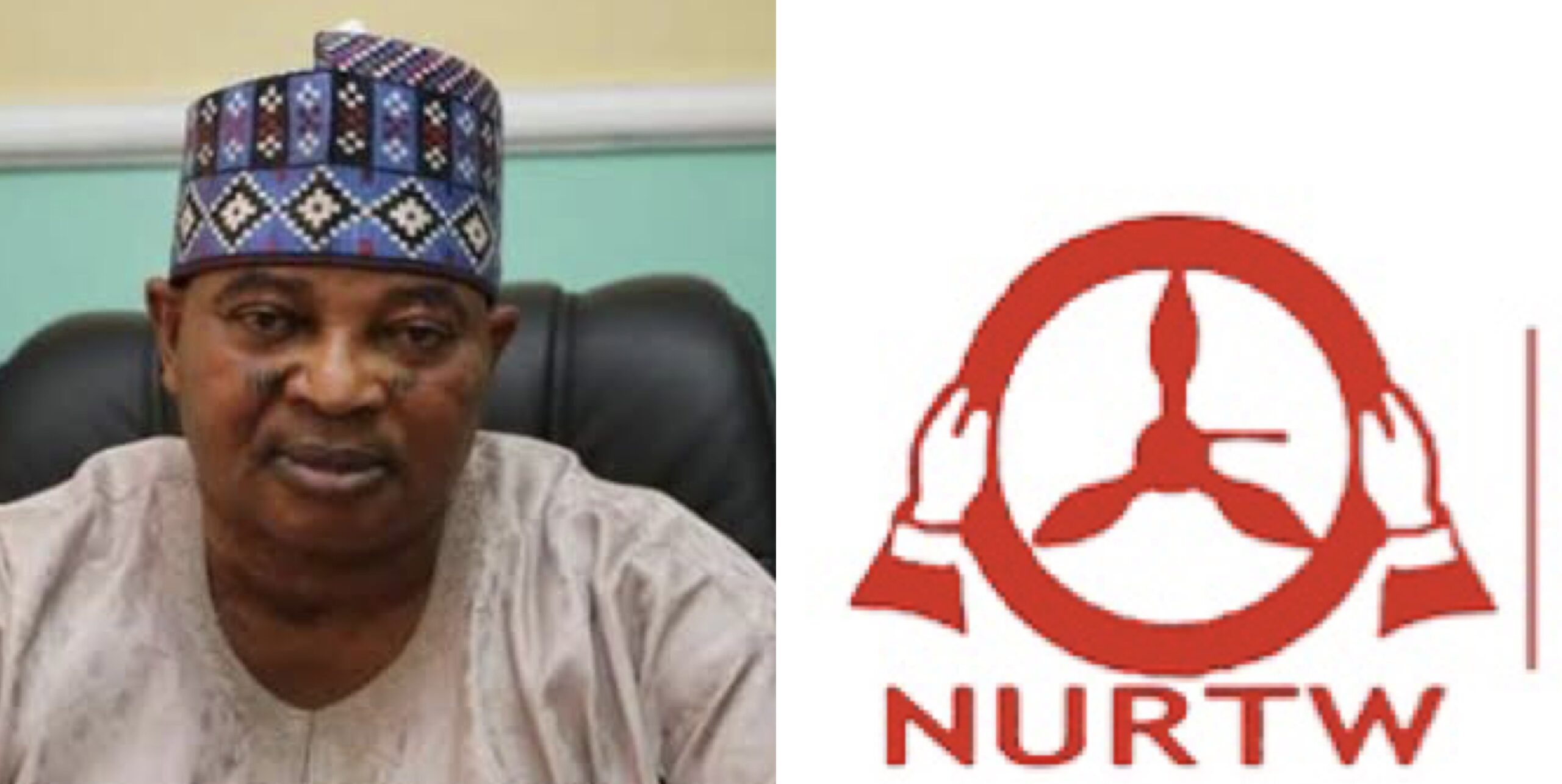 National Chairman of Nigeria Union of Road Transport Workers (NURTW) and Tajudeen Baruwa