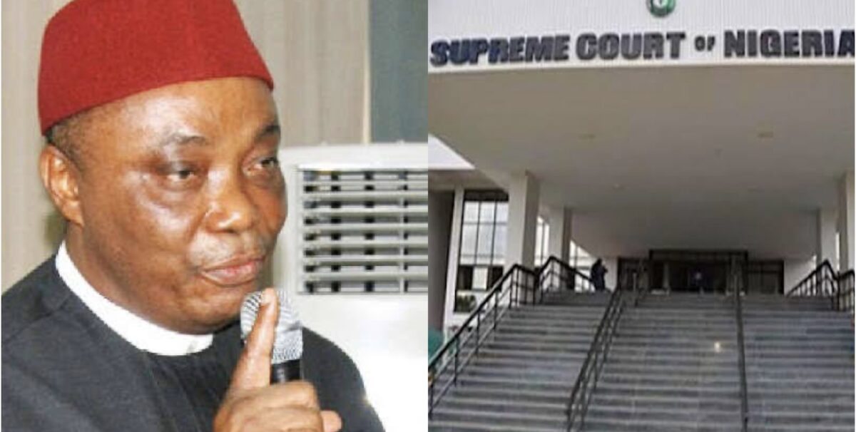 Senator Peter Nwaoboshi and SUPREME COURT