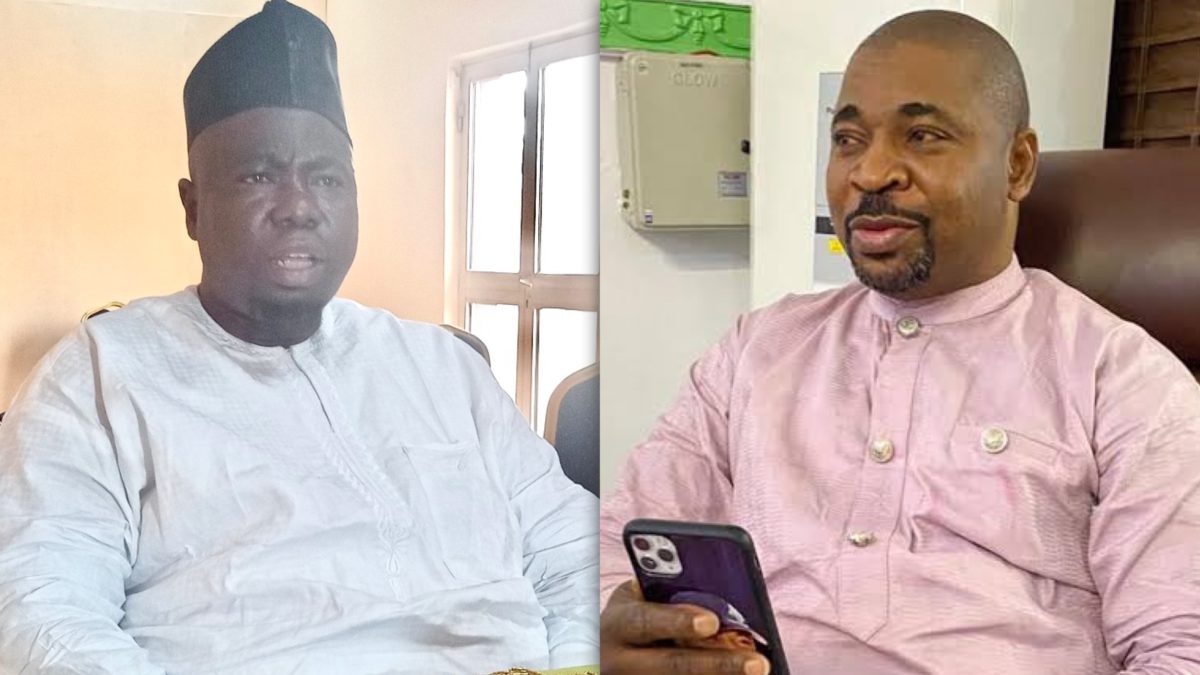 Azeez Abiola and MC Olumo