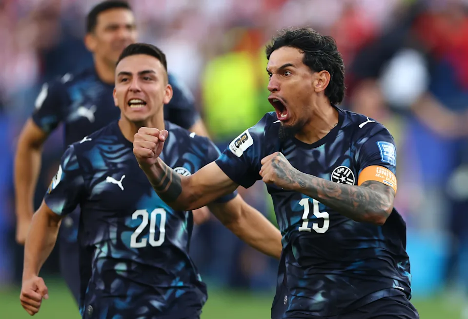 Paraguay's historic win against Germany.