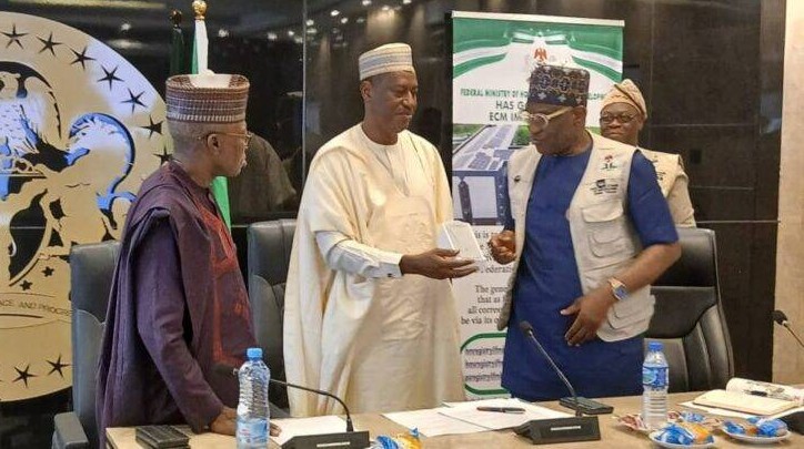 The Minister of Housing and Urban Development, Ahmed Dangiwa
