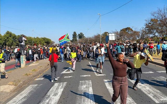 South Africa’s xenophobic protesters