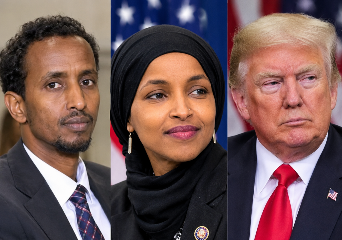 Elmi, Ilhan, Trump