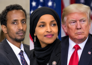 Elmi, Ilhan, Trump