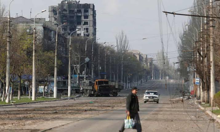 Mariupol {Photo Credit: The Guardian}