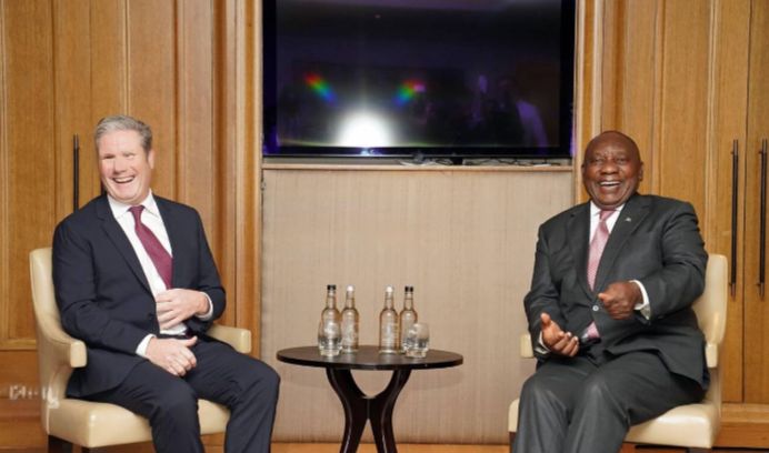 Ramaphosa and Keir