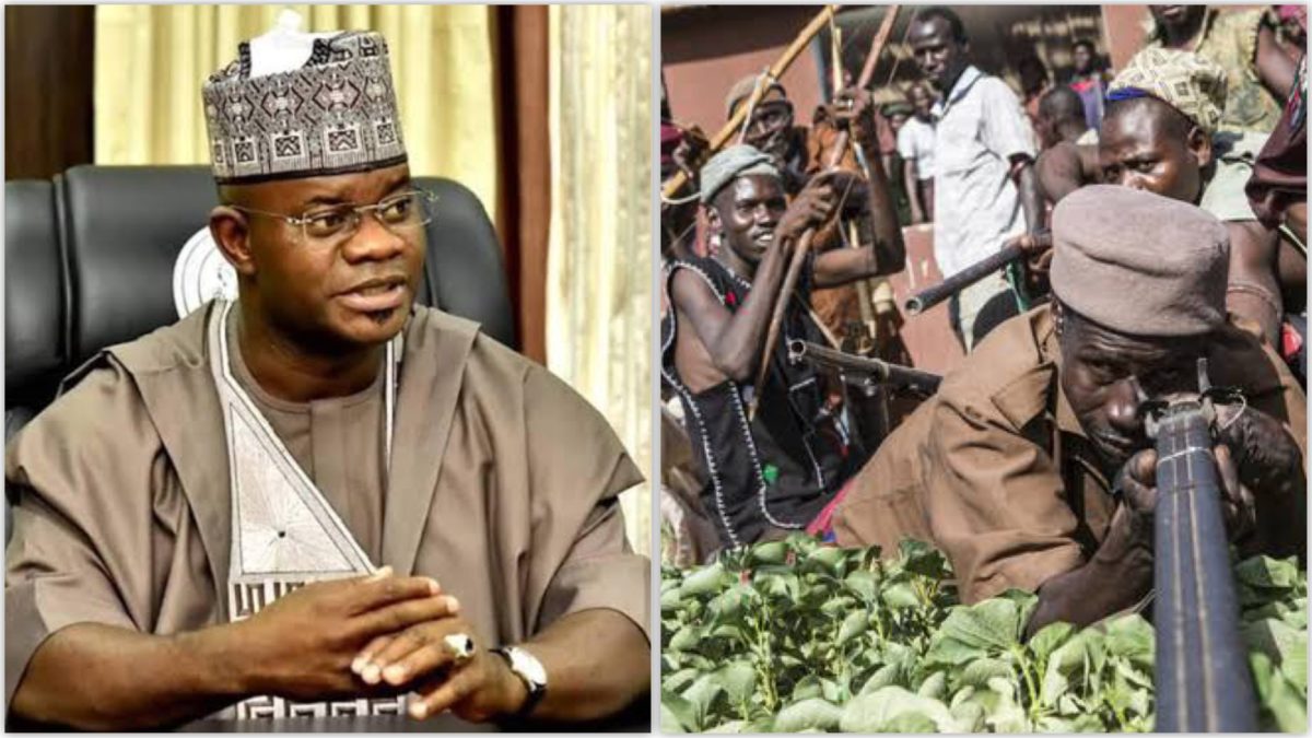 Yahaya Bello, hunters