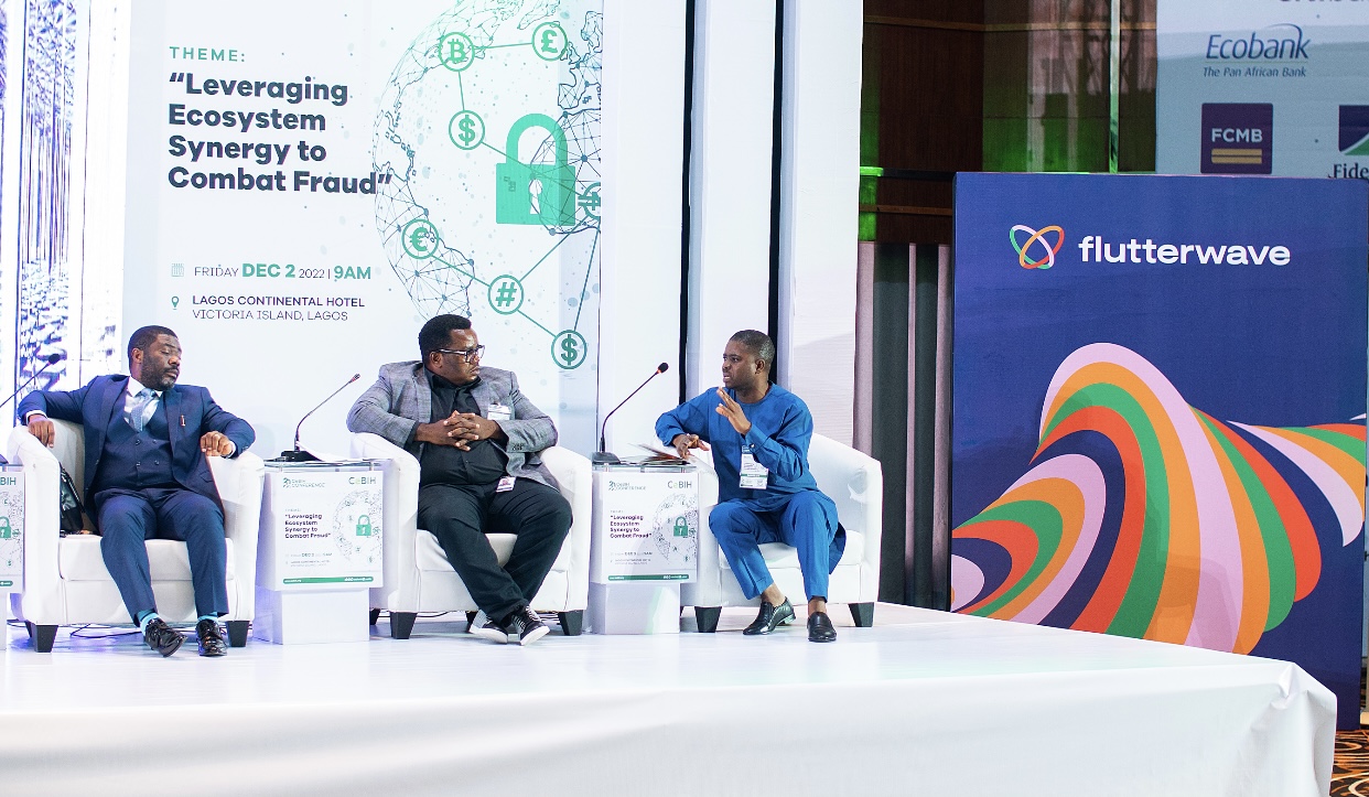 Emmanuel Efenure at at the annual conference of the Committee of e-Business Industry Heads (CeBIH)