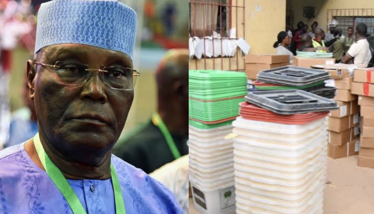 Atiku Abubakar and election materials