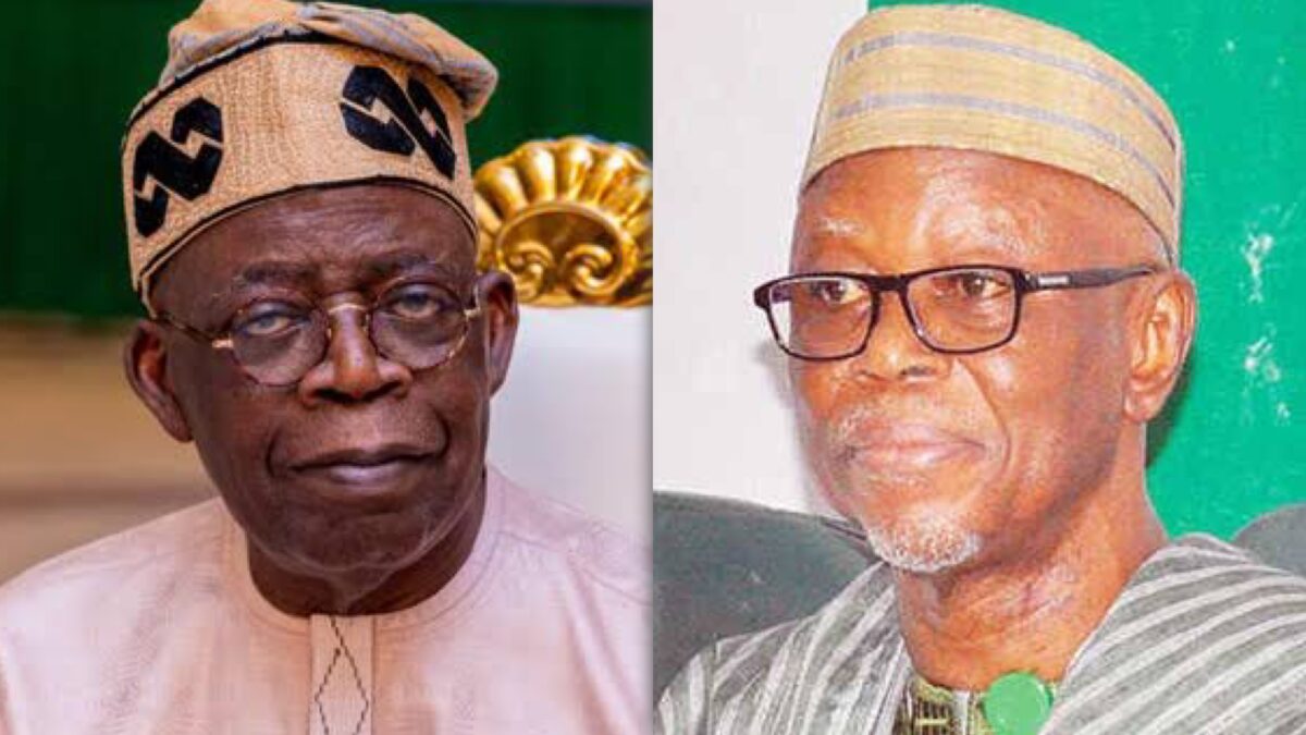 Bola Tinubu and John Oyegun