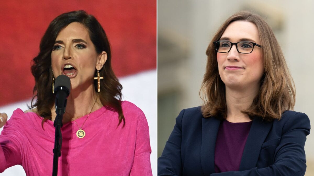 Nancy Mace and Sarah McBride