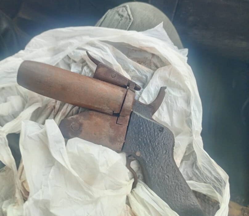 a locally fabricated pistol