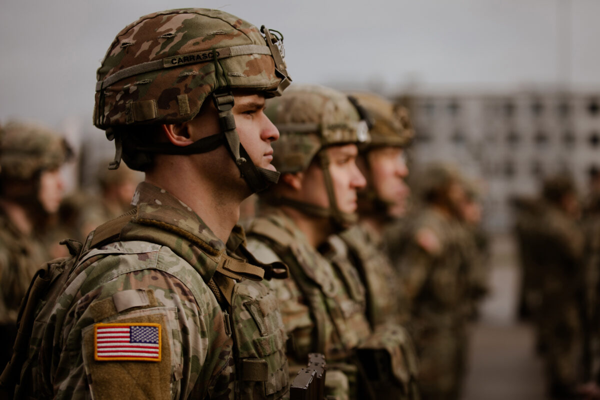American soldiers