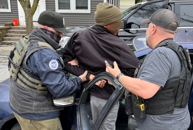 ICE making arrests