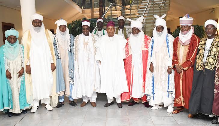 SHETTIMA WITH NASARAWA STATE COUNCIL OF CHIEF