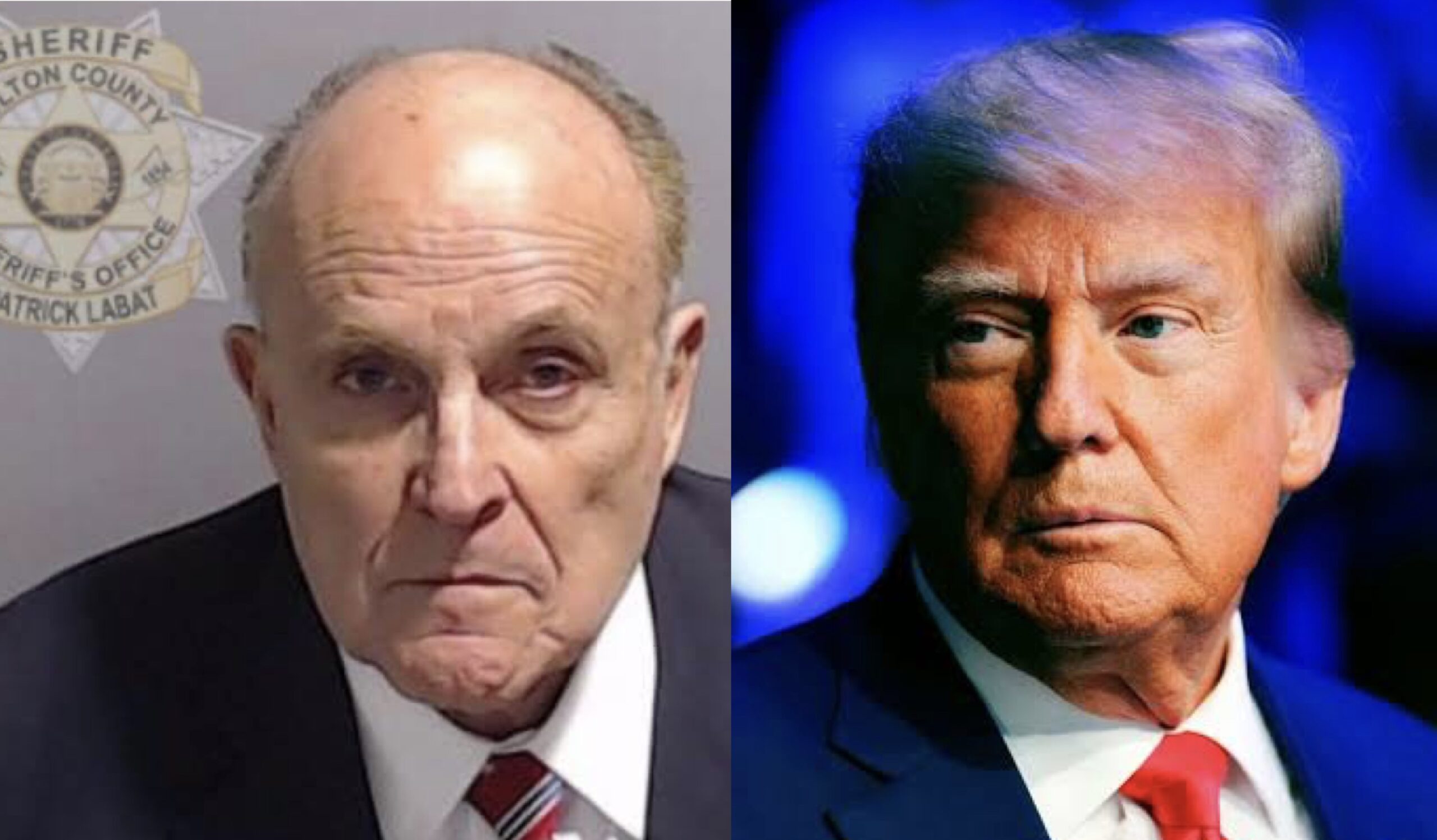 Rudy Giuliani and Donald Trump