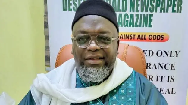Alleged terrorist negotiator, Tukur Mamu.