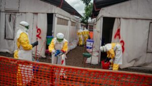 Ebola clinic in DRC