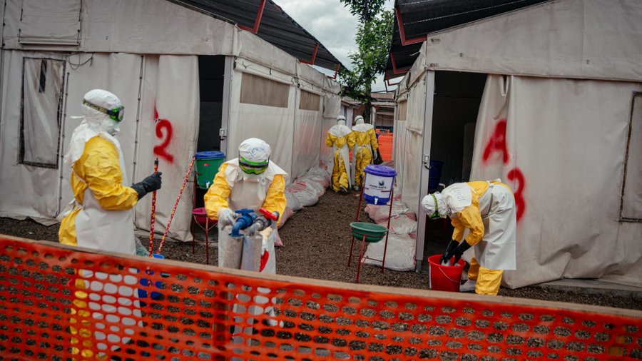 Ebola clinic in DRC