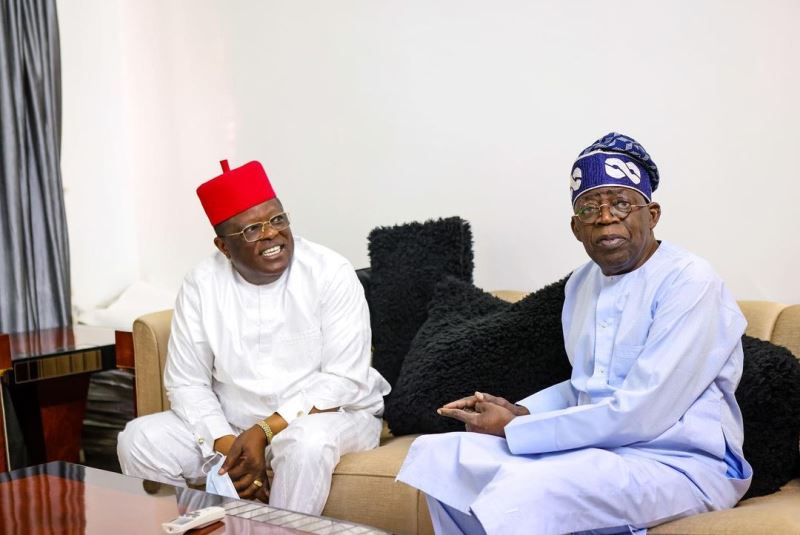Bola Tinubu and Dave Umahi