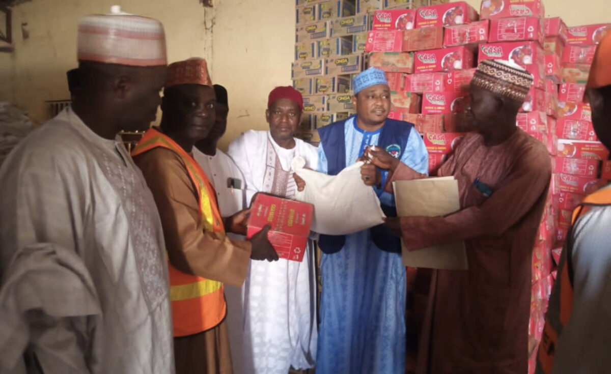 NEMA presents relief materials