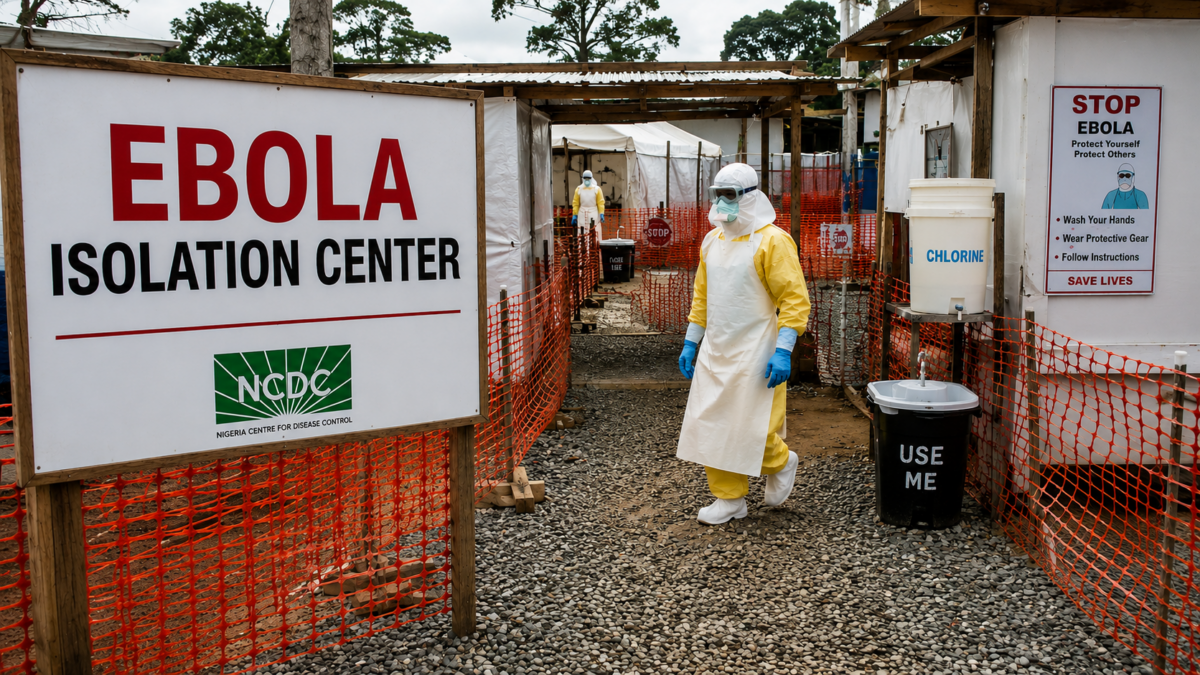 Ebola Isolation Center(AI Generated Image)
