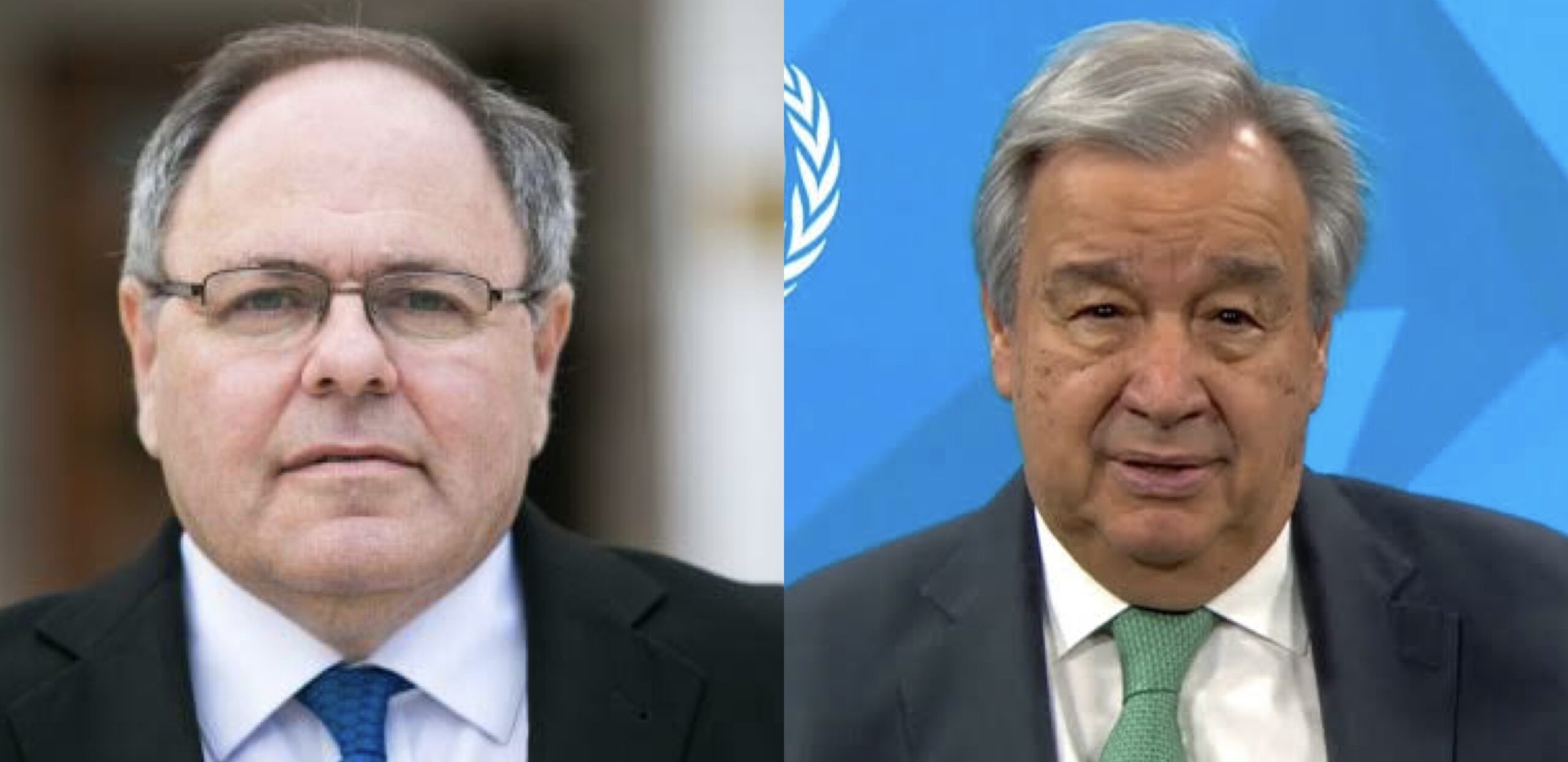 Dani Dayan and António Guterres