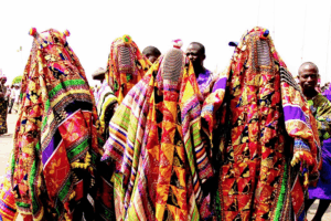 Masqueraders in Ibadan