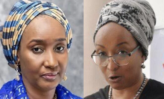 Sadiya Farouq and Maryam Uwais