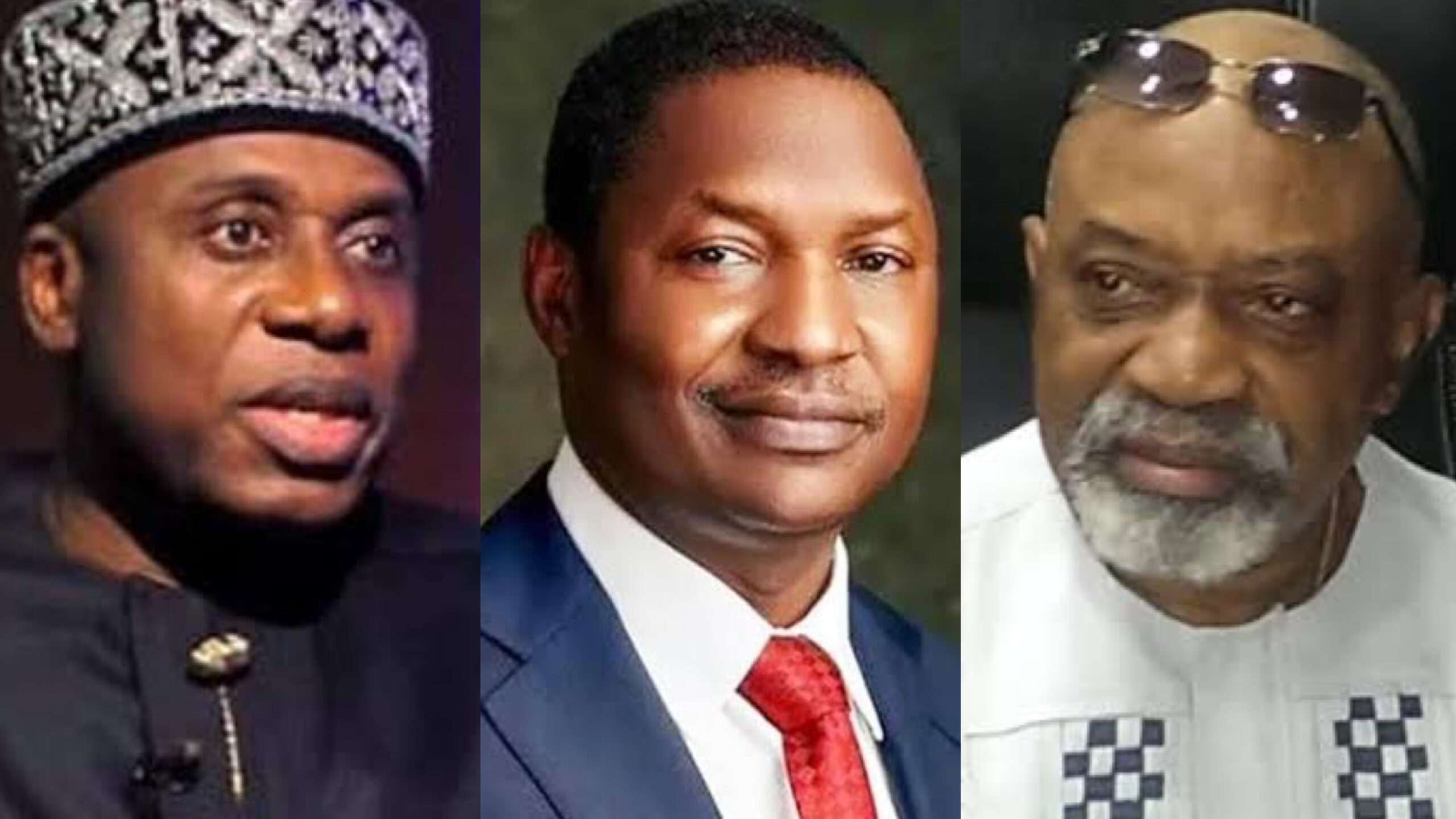 Rotimi Amaechi, Abubarkar Malami and Chris Ngige