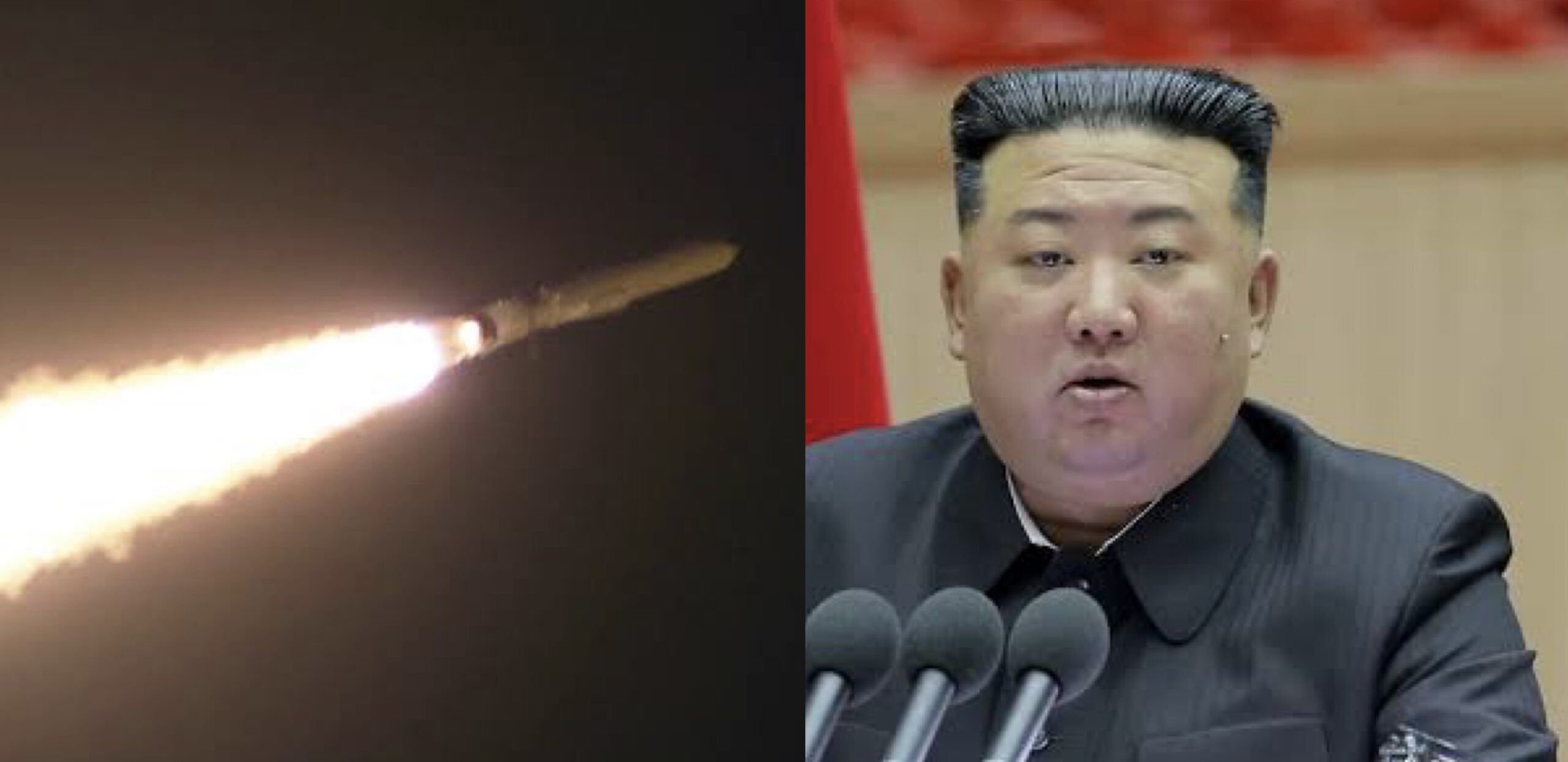 CRUISE MISSILE LAUNCHED; KIM JONG UN