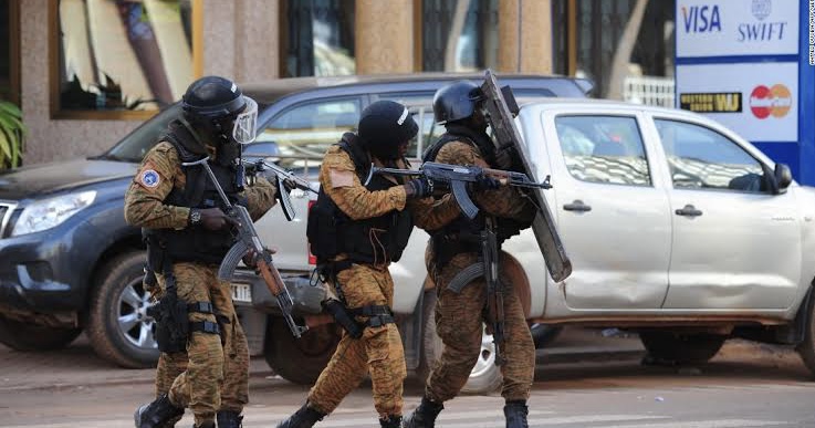 Burkinafaso policemen Credit : Guardian