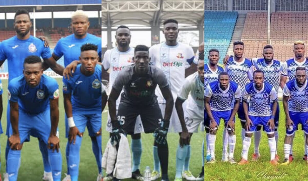 Rivers United, Enyimba and Remo Stars