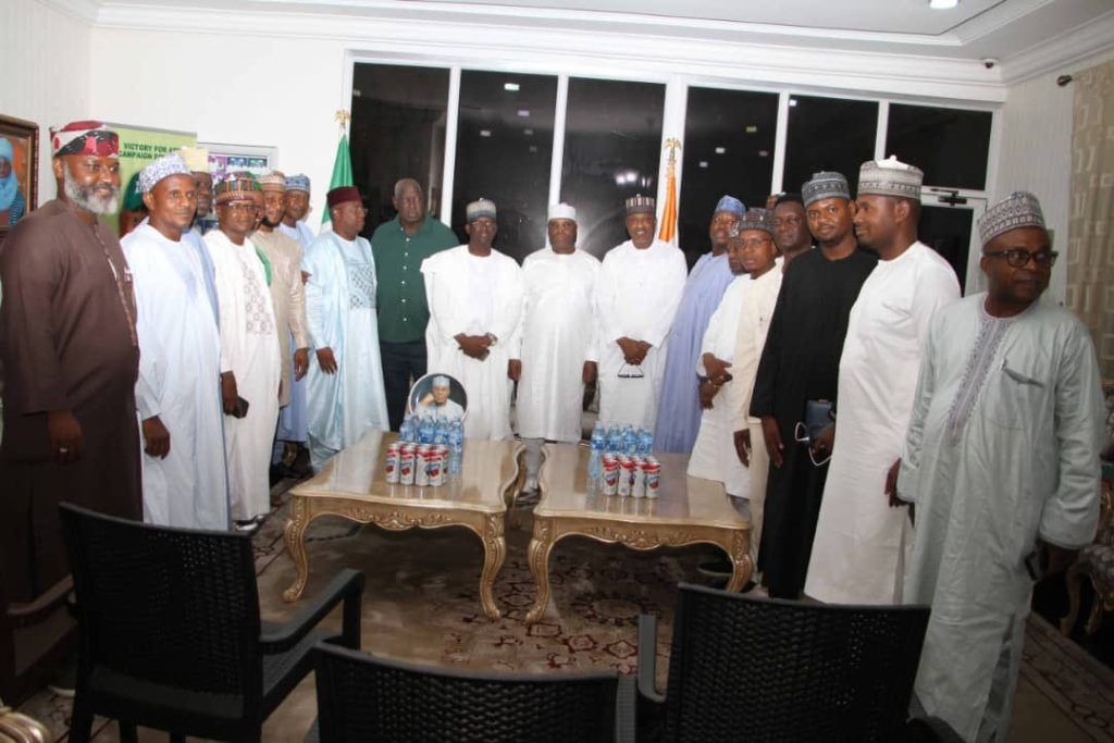 Atiku with ADC chieftains