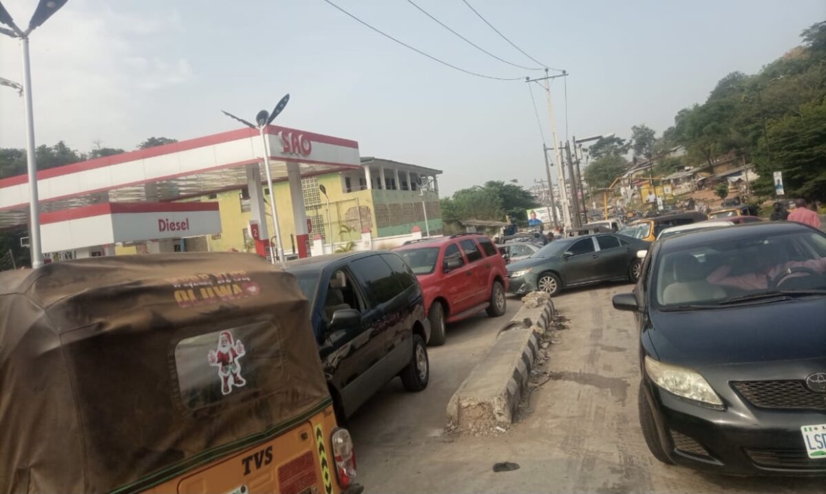 Gridlock as a result of Fuel Scarcity