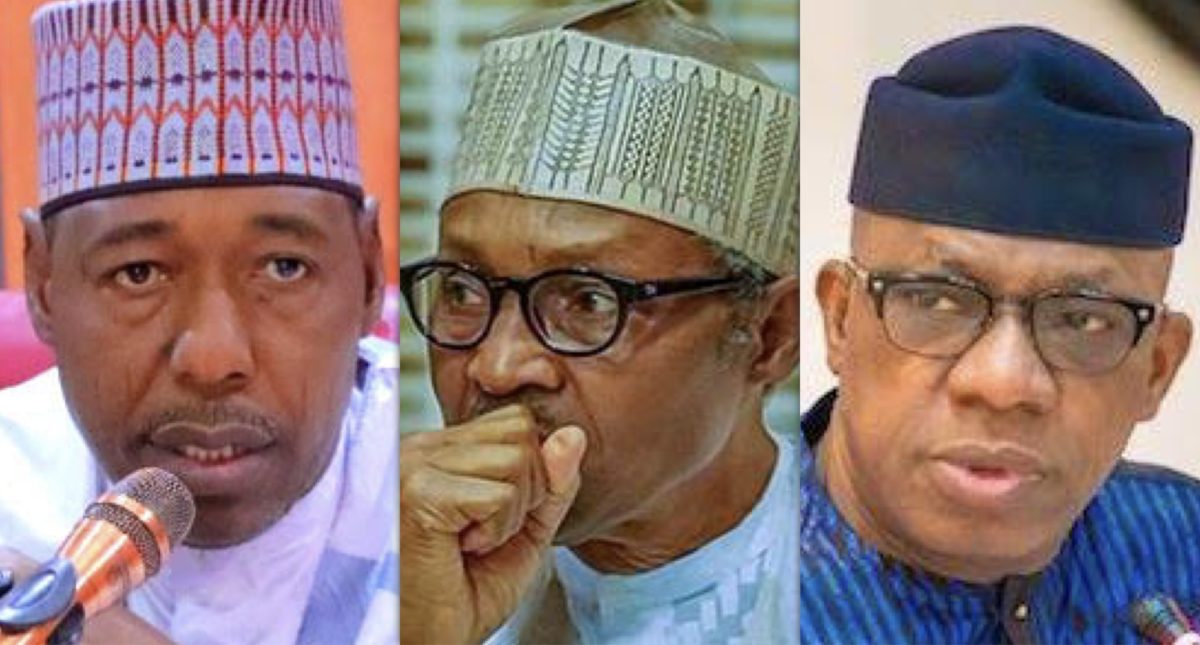 Zulum, Buhari, Abiodun