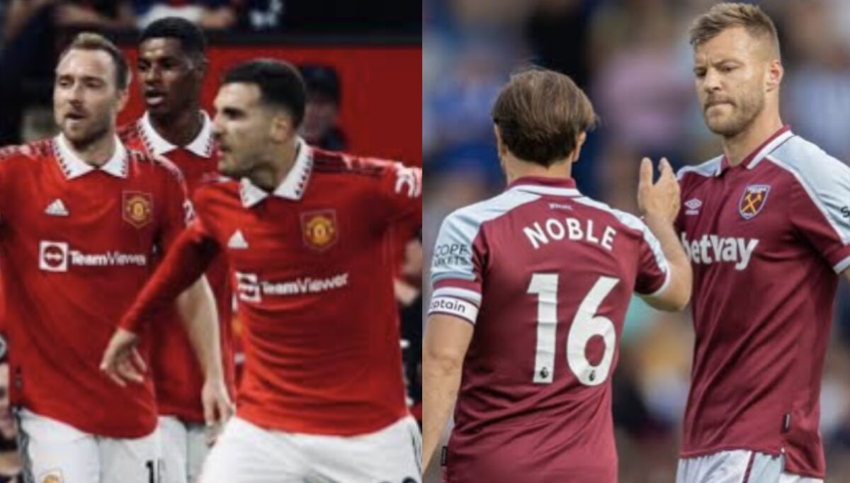 West Ham United and Manchester United