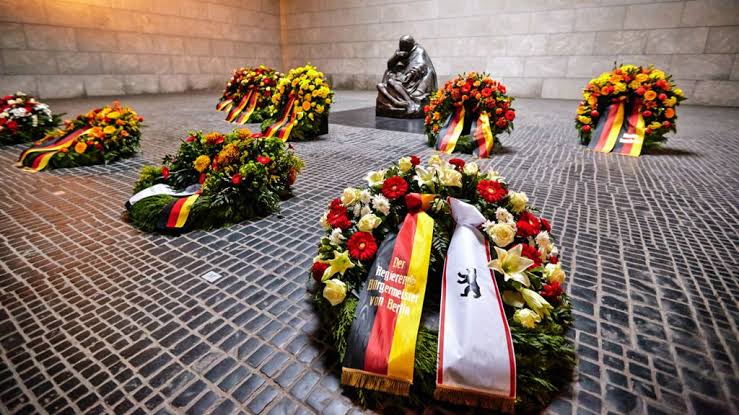 WWII memorial event in Germany
