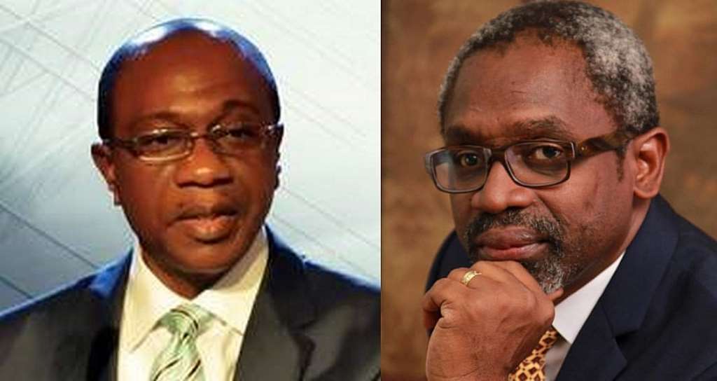 Emefiele and Gbajabiamila composite used to illustrate this story