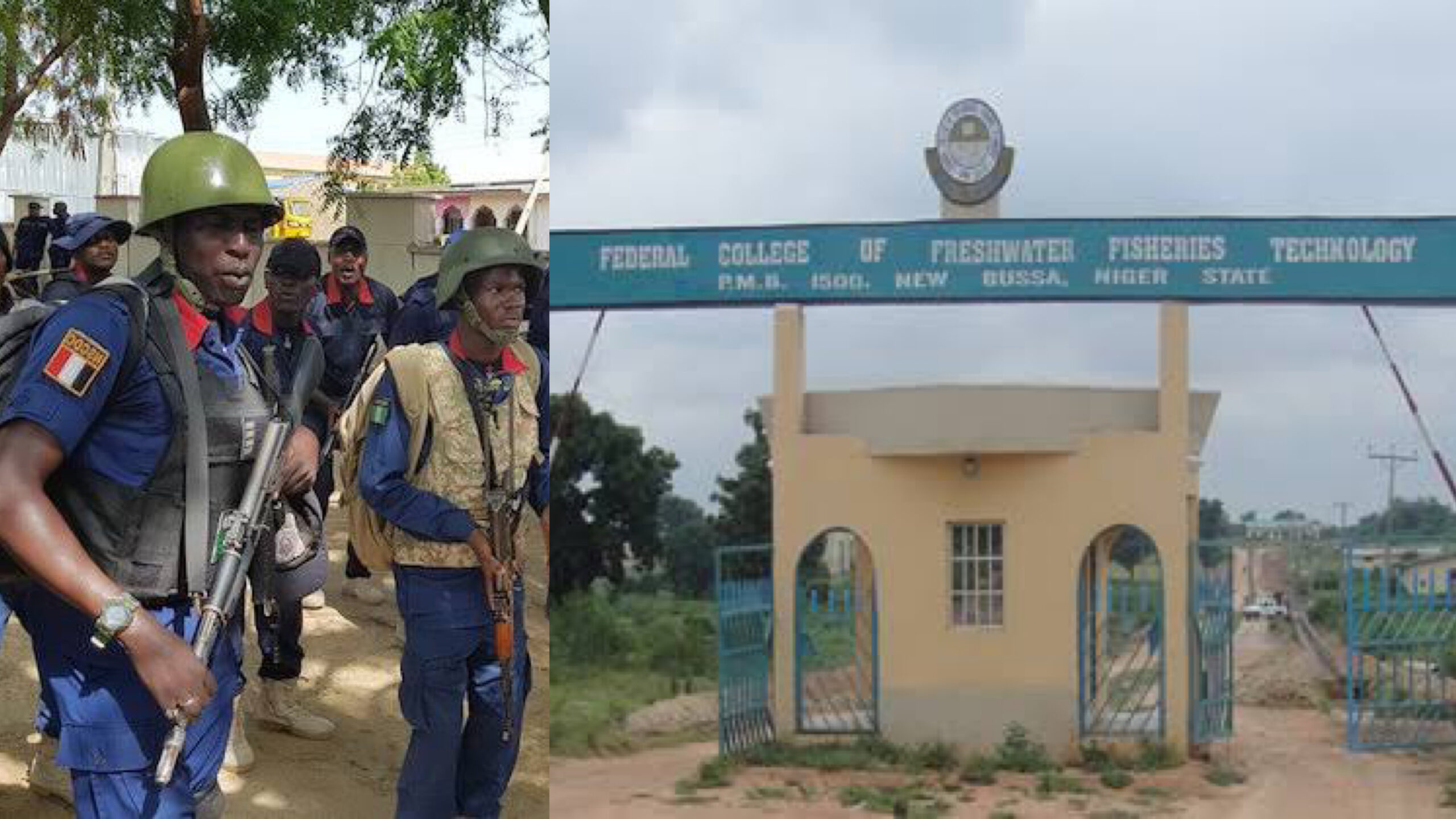 Nigeria Security and Civil Defence Corps (NSCDC) and College of Fisheries, New Bussa