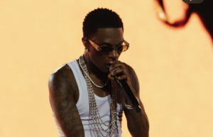 Wizkid on stage