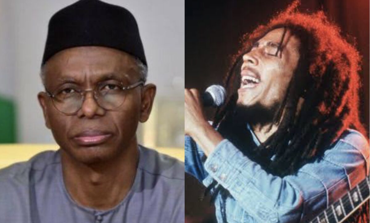 ex-Governor Nasir El-Rufai and Bob Marley
