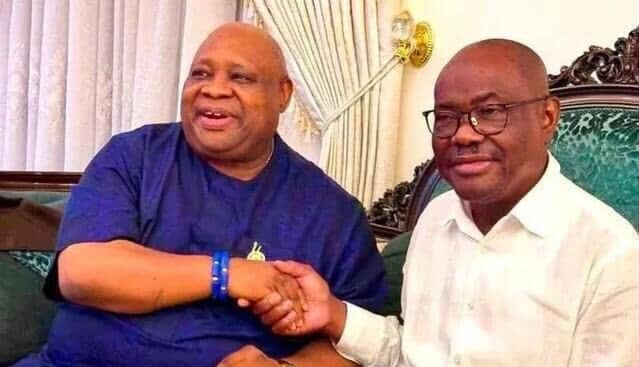Wike and Gov. Adeleke.