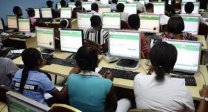 A JAMB Computer Based Center (CBT)